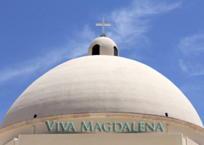 The Capilla de San Francisco in Magdalena de Kino Sonora