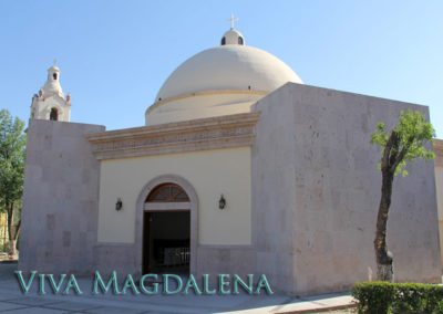 The Capilla de San Francisco in Magdalena de Kino Sonora